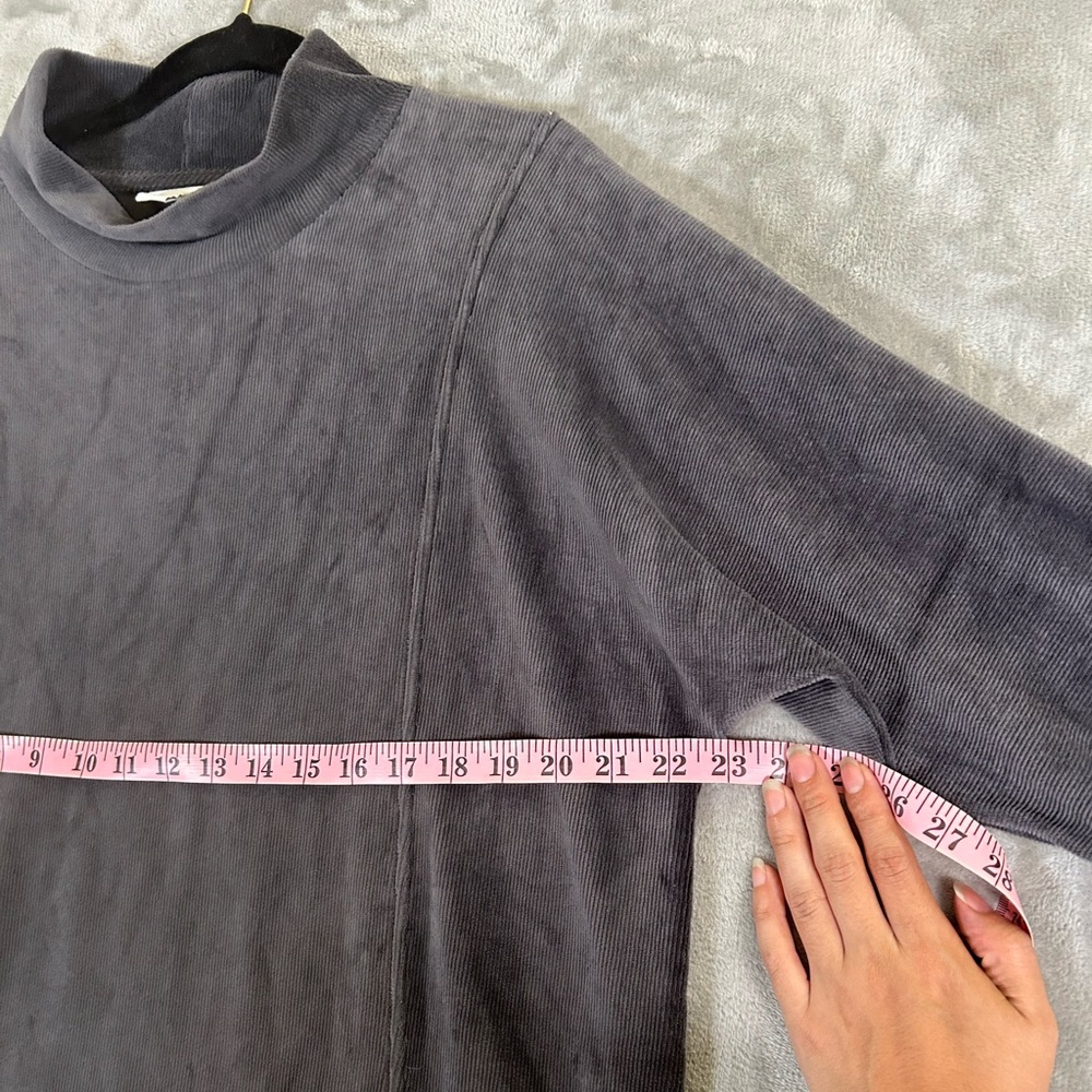 J. Jill corded velour mock neck dress - Picture 6 of 11